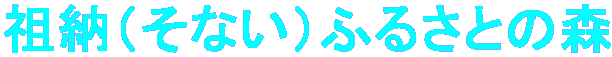 祖納(そない)ふるさとの森